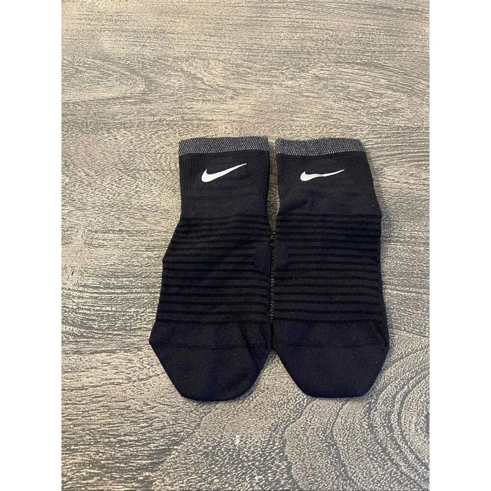 Nike Dri-FIT Running Socks – Black Low-Cut Performance Socks (1 Pair)